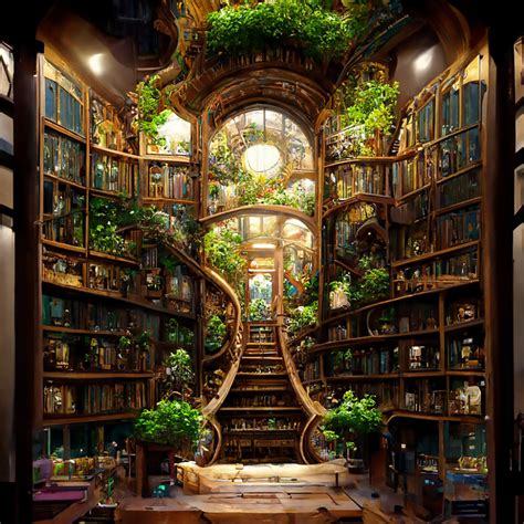 The Mysterious Castle Library Dream